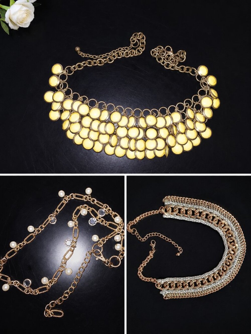 Gold-Tone Jewelry Bundle | Necklace, Bracelet & More | Everyday Accessories